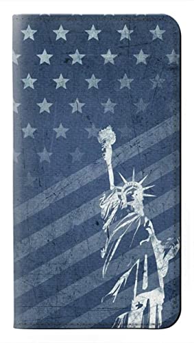 Étui iPhone 15 Plus housse cuir intégrale motif américain