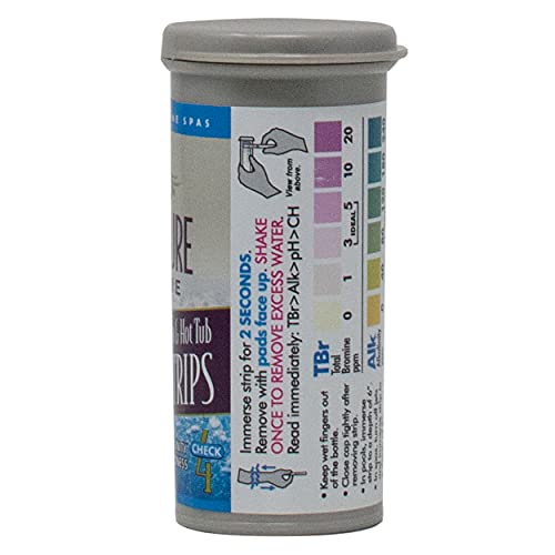 LEISURE TIME 45005A Spa & Hot Tub Test Strips 4-Way Bromine Testers, 50 ct - Image 6