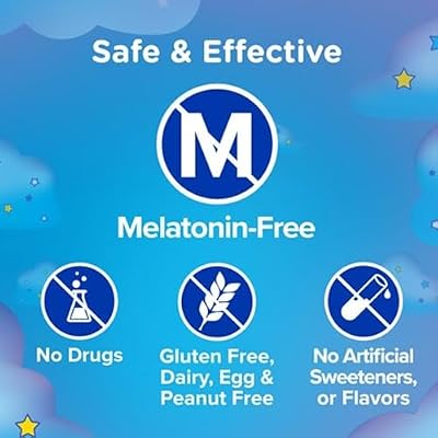 Zarbee's Gentle Bedtime Gummies for Kids - Melatonin-Free Blend of Natural Honey, Raspberry Lemon, and Chamomile Helps Children Unwind and Relax to Prepare for Sleep, 30ct