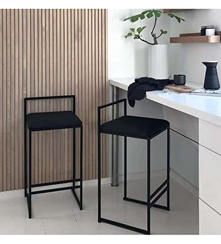HOMCOM Set Van 4 Barstoelen Met Voetensteun, Bistrostoel Met Rugleuning Eetkamerstoel Toogstoel Kunstleer Bruin 52~1pto1tfsho000