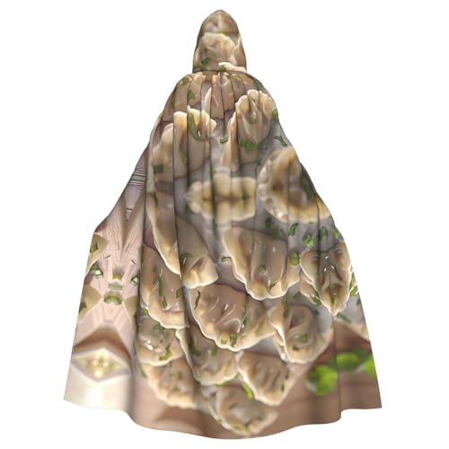 Veste à capuche raviolis adulte coupe ample contre le froid