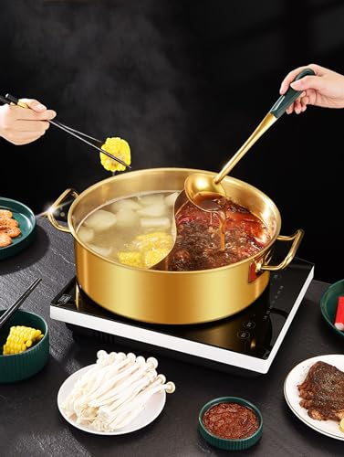 Olla de 28 cm compatible con inducción que separa sabores sin mezclar caldos 7