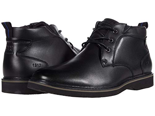 Nunn Bush Denali Plain Toe Chukka Black 12 M (D)