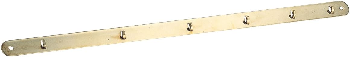 Wadasuke Seisakusho 2580-0060 Brass Petite Pan Hanger for 6 Pieces, 2.0-3.9 inches (5-10 cm)