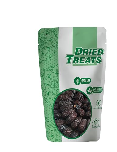 Image of Dried Treats Dried Fruits Nuts And Seeds (Lal Khajoor /Red Dates, 200 Gm)