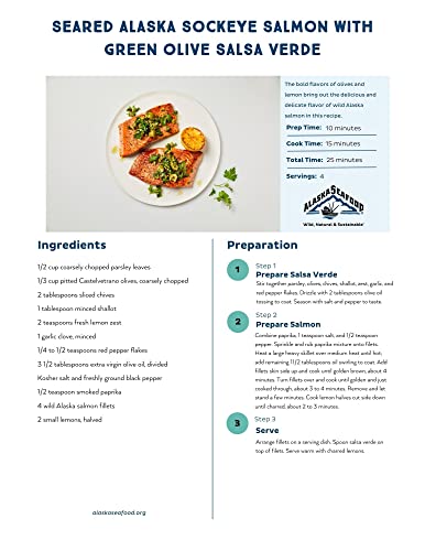 Amazon Fresh Wild Caught Alaskan Sockeye Salmon, Frozen thumb #4