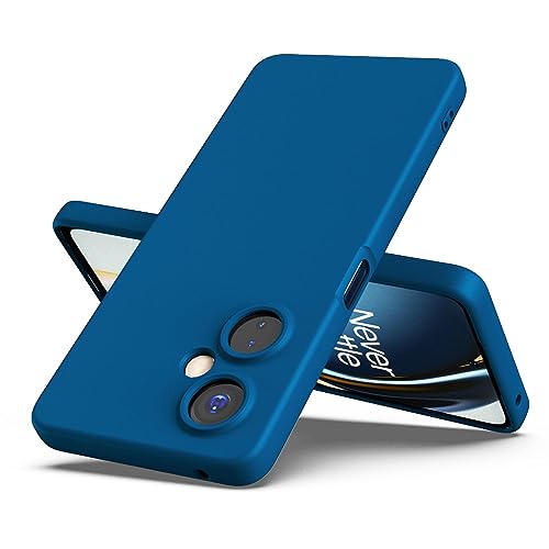Image of JANAK RAJ Silicone Back Case Cover Compatible with OnePlus Nord CE 3 Lite / 1+ CE3 Lite /Oppo K11x 5G| Slim Liquid Silicone Soft Gel Rubber | Camera Protection - Navy Blue
