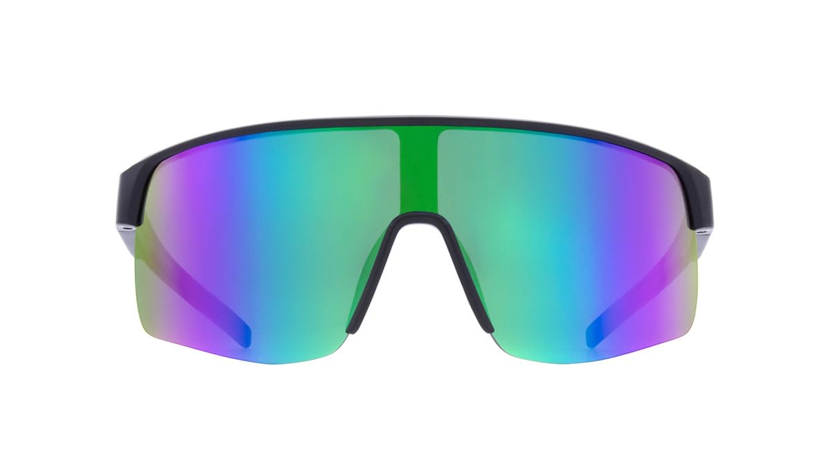 Red Bull Spect Eyewear Dakota, Occhiali Unisex-Adulto, Shiny Black, M