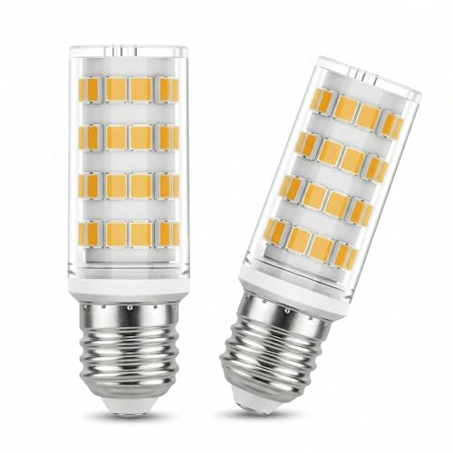 Suiyueshentou 2-Pack E14 LED Bulb 4W Equivalent 40W Dimmable Warm White 3000K 400LM AC 110V-130V - Replacement for European/Turkish Lamps(Warm White)