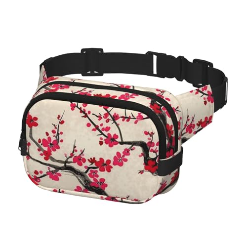 Sac banane japonais avec sangle réglable pour homme et femme noir