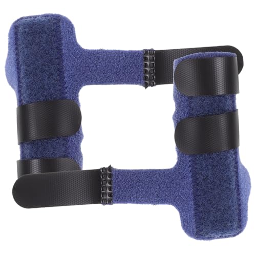 PartyKindom 2pcs Finger Sprain Brace Injured Finger Fixation Band for Relief Support Comfortable Splint for Day Night Use for Sports Daily Activities