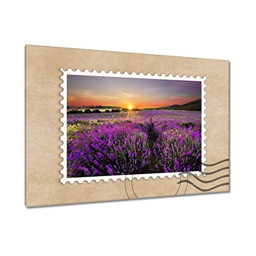 Tableau sur toile lavande 120 x 80 cm pour illuminer un mur vide et sombre