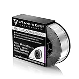 STAHLWERK MIG MAG Premium Aluminium Schweißdraht/Drahtrolle ER4043 Si5 1,0 mm S200/D200 2 kg für Aluminium-Schweißarbeiten mit Schutzgas