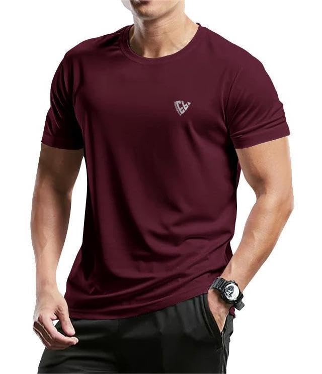 Image of Noble Monk Men's Regular Fit T Shirt |Half Sleeves |Round Neck | Casual T-Shirt for Me