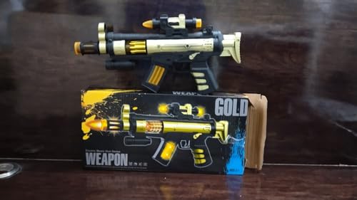 Image of Electric Music Gun Series Weapon - Flashing Lights and Sound Effects Toy for Kids