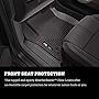 Husky Liners | Weatherbeater Series | Front & 2nd Seat Floor Liners, Black, 3 pc. | 99241 | Fits 2021-2023 Chevrolet Suburban/Tahoe, GMC Yukon/Yukon XL