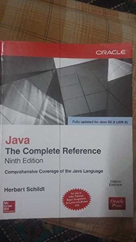 Java the complete reference by herbert schildt [Paperback] : Amazon.in ...