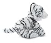 The Petting Zoo Tiger Stuffed Animal, Gifts for Kids, Wild Onez Zoo Animals, White Tiger Plush Toy 9 inches