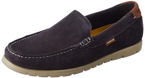 Woodland Mens Navy Leather Casual Shoe-8 UK (42 EU) (GC 3958321) (B0BYJMB9RG) Amazon Price History, Amazon Price Tracker