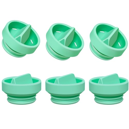 Image of Tbuymax Duckbill Valves Compatible with Elvie Stride Pump Parts, 6 pc Food Grade Silicone Breast Feeding Valves, Not Original Stride Pump Parts