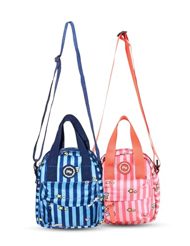 Image of PB Pearlbags Soft Crossbody Shoulder Or Hand Bag or Sling bag Water Resistant Anti Fall Stationery Storage Bag Handbag Clutch Bag Sweet Birthday Gift For 5-10 Years Children Students Girls