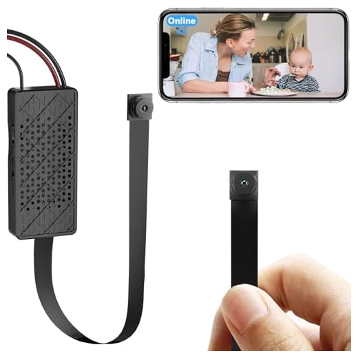 SAMMICINCO Small Camera Nanny Cam 1080P HD WiFi Camera Security Cameras for Home