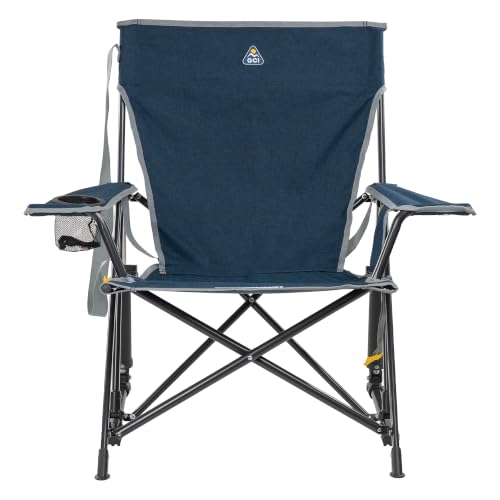 Image of GCI Outdoor Kickback Rocker Camping Chair - Indigo Blue