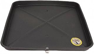 Condensate Drain Pan: Plastic, 32 in L x 32 in W x 2 in D, Long Side Discharge, 6-3030L, 3HAJ4