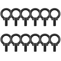 12 Stück M5 X 12 Ringschraube Edelstahl,öSenschraube,Ringmutter,Rundringschraube Mit Gewinde,öSenmutter,FüR Befestigung Und AufhäNgung
