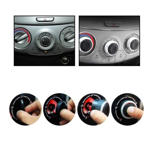 Interruptor de aire acondicionado Chevy Sonic y Aveo 2006-2014, kit de 3 perillas de control CA 6