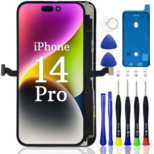 Amazon.co.jp: iPhone 14 Pro 液晶パネル LCD 画面交換 フロントパネル