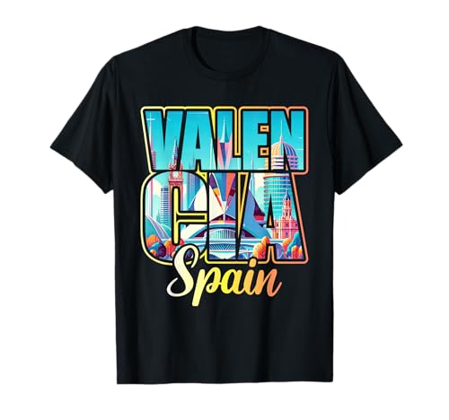 Vacaciones Turista Ciudad de España Valencia Camiseta