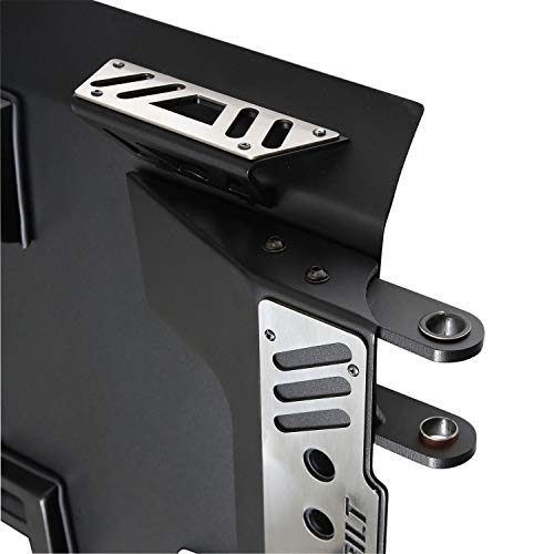 Smittybilt 76410 XRC Tailgate with Tire Carrier for 2007-2018 Jeep® Wrangler JK, Black