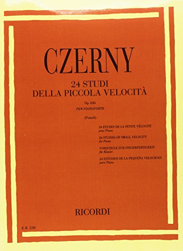 24 Studi della Piccola Velocità Op. 636 per