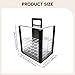 Menolana Acrylic Chip Case Container Organizer 1000 Chips Capacity Chip Carrier Carry Case for Commercial Activities Casual Game Night, with 40mm Trays