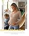 Riyiper 4 Pack Women's Maternity Shirts, Long Sleeve Cotton Ribbed Pregnancy Tee Top Crewneck Side Ruched Casual Mama Clothes(Black, White, Coffee, Khaki,X-Large)