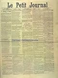  PETIT JOURNAL (LE) [No 10275] du 12/02/1891 - LE MARIAGE DE JEANNE HUGO AVEC UN DES FILS D\'ALPHONSE DAUDET - ECHOS DE PARTOUT - LA FUITE DU BANQUIER MACE - FEUILLETON - 3 MILLIONS DE DOT - LE CRIME DE JULIEN CLAUDE