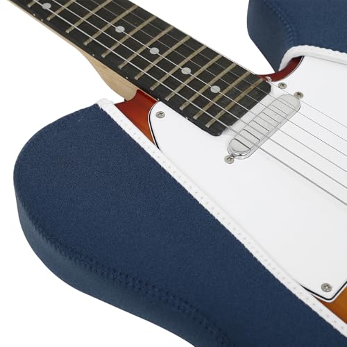 Housse de protection pour guitare souple, accessoire de transport rouge