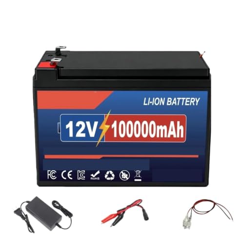 Kit de batería de litio 12V para evitar apagones con sistema BMS inteligente y cargador