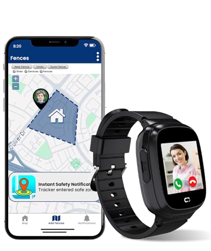 Kids GPS Smartwatch with Call Tracking & SOS Alerts
