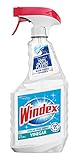 Windex 679596 Glass Vinegar Cleaner, Fresh Clean Scent, 23 Ounces Spray Bottle, 8 Pack