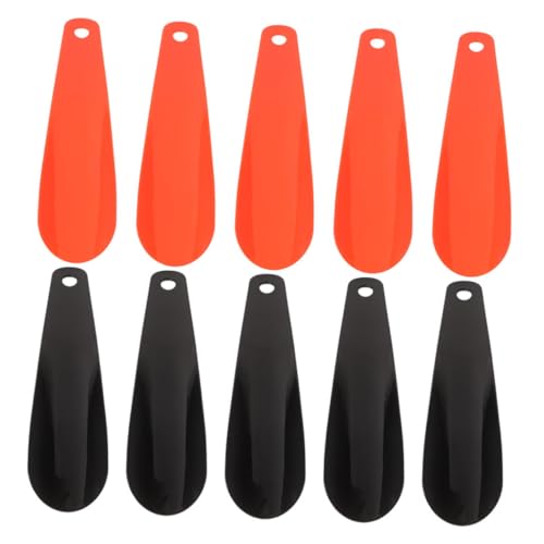 Ipetboom 10 Piezas De Calzadores Hormas Para Zapatos Para Hombres Mango Fácil De Usar Ayuda Para Zapatos Calzador Bota Para Botas De Vaquero Calzador Portátil Calzador Reutilizable