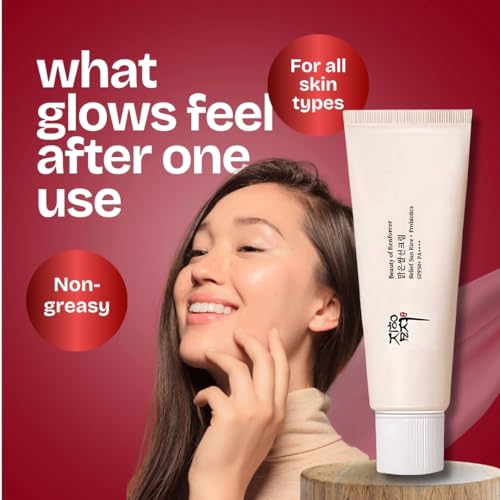 Relief Sun Organic Sunscreen SPF 50+ PA++++ – Lightweight Korean UV Protection for Face – Rice and Skin-Balancing Probiotics – 50 ml / 1.69 fl oz - Image 4