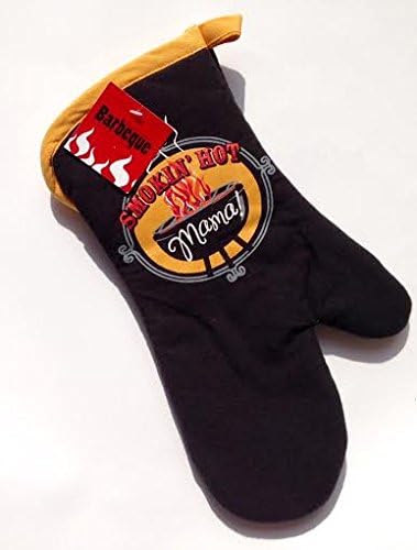 Grilling Oven Mitt Smokin' Hot Mama Women's 14" Extra Long