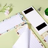 Zuimei 3 Pack Magnetic Shopping List Pad&1 Magnetic Pen Clip 150 Tear Off Sheets Magnetic Grocery List Magnetic Notepad Magnetic Pen Holder for Fridge - Image 7