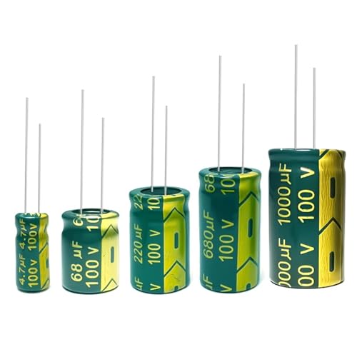 Condensateurs électrolytiques 100V de haute précision pour laboratoires