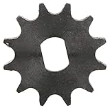Demeras Electric Scooter Sprocket Metal Motor Sprocket 428 Type 12 Teeth Front Sprocket for Ordinary