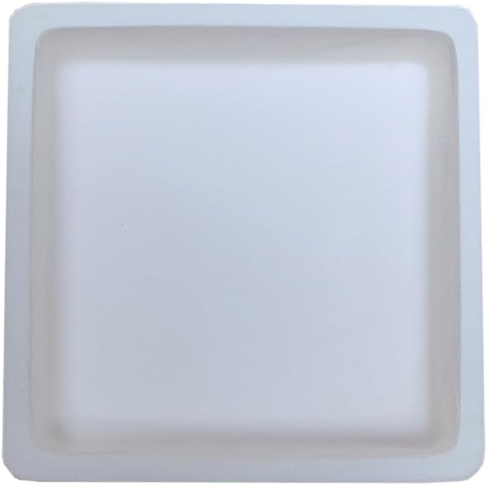 OTOOLWORLD 99.3% Alumina Crucible Al2O3 Aluminum Oxide Crucible Assay Crucible for Lab Laboratory (100x100x40MM)