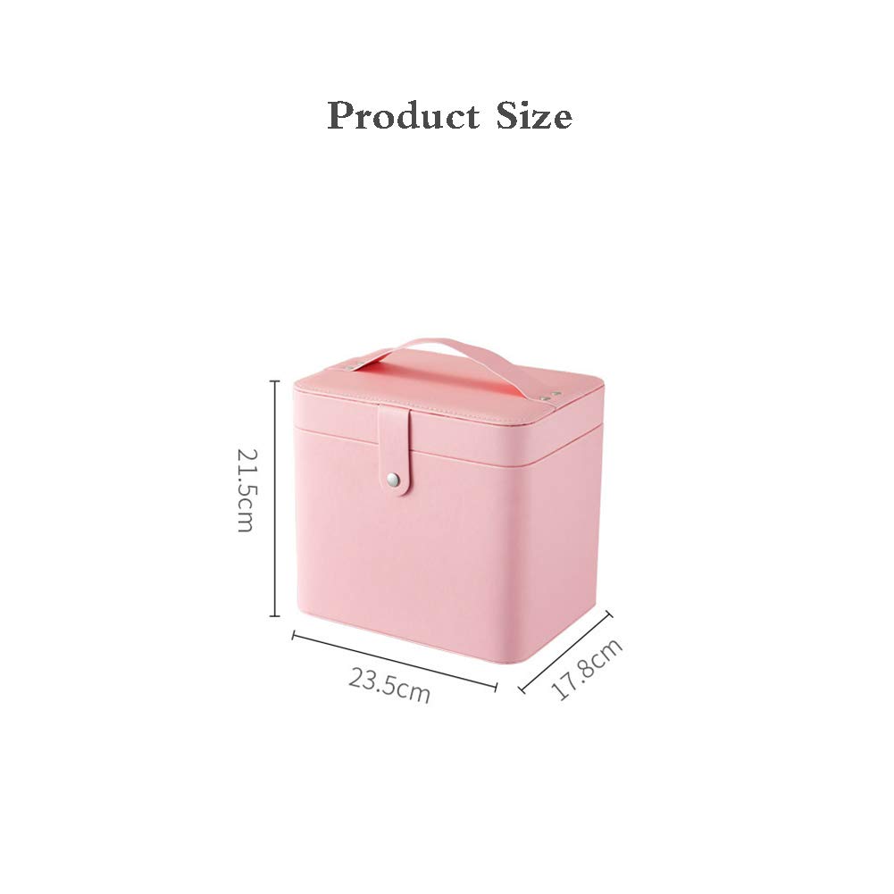 Dauerhaft Kosmetiktasche Portable Reise Make Up Tasche, Make-up Pinsel Organizer Tasche mit Reißverschluss wasserdicht große Kulturbeutel für Frauen & Männer Room