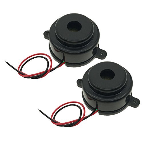 Saim LZQ-3022 Electronic Alarm Sound Buzzer DC 12V Beep Sound 2 Pcs